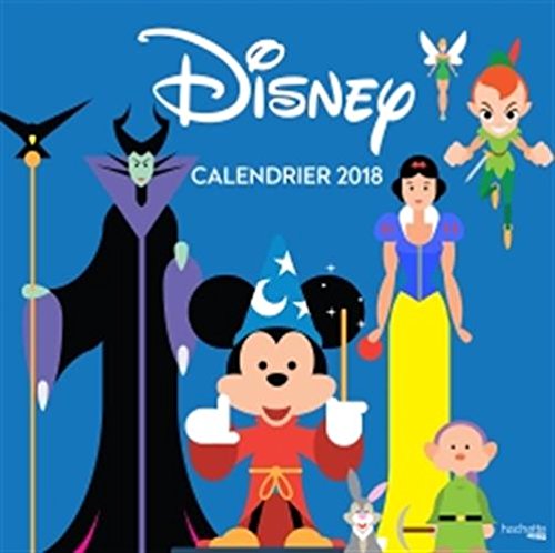 Couverture du livre: Disney calendrier 2018