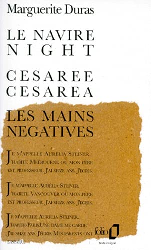 Couverture du livre: Le Navire Night, Césarée, Les Mains négatives