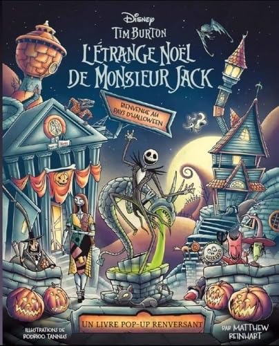 Couverture du livre: l'Etrange Noel de Monsieur Jack - Bienvenue au Pays d'Halloween