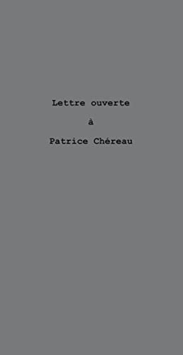 Couverture du livre: Lettre ouverte à Patrice Chéreau