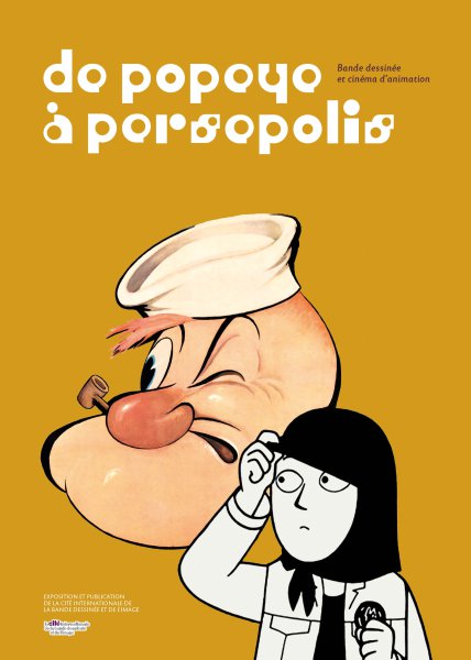 Couverture du livre: De Popeye à Persepolis - bande dessinée et film d'animation