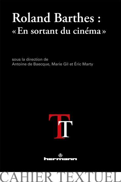 Couverture du livre: Roland Barthes - ''En sortant du cinéma''