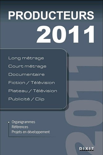 Couverture du livre: Producteurs 2011