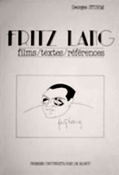 Couverture du livre: Fritz Lang - Films, textes, références