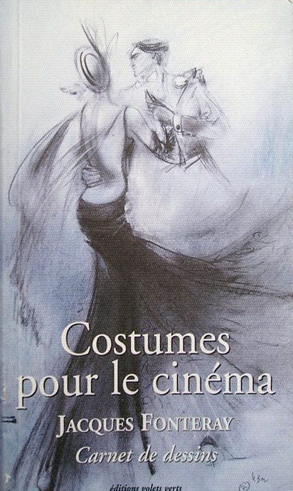 Couverture du livre: Costumes pour le cinéma - Carnet de dessins