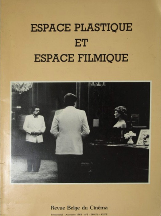 Couverture du livre: Espace plastique et espace filmique