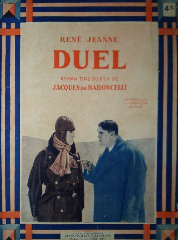 Couverture du livre: Duel - roman tiré du film de Jacques de Baroncelli
