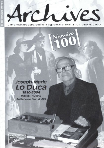 Couverture du livre: Joseph-Marie Lo Duca - 1910-2004