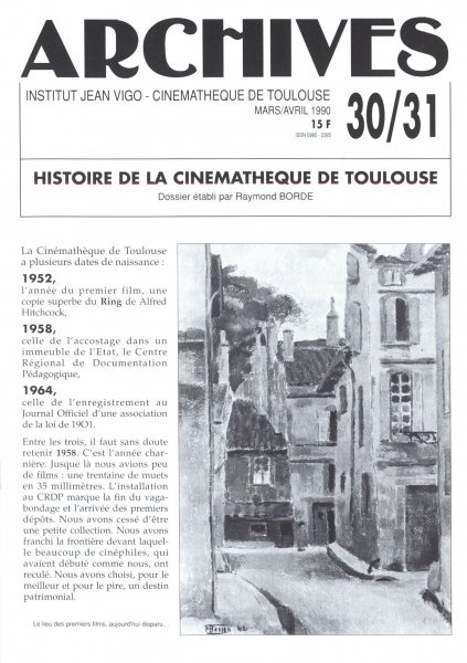 Couverture du livre: Histoire de la cinémathèque de Toulouse