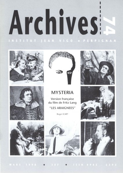 Couverture du livre: Mysteria - Version française du film de Fritz Lang 