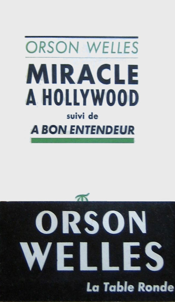 Couverture du livre: Miracle à Hollywood - suivi de A bon entendeur