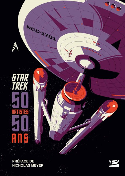 Couverture du livre: Star Trek - 50 ans, 50 artistes