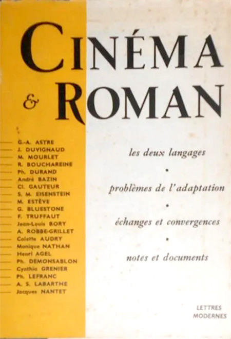 Couverture du livre: Cinéma et roman