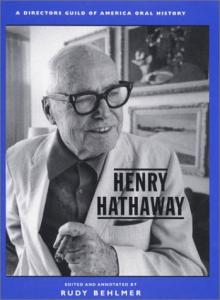 Couverture du livre Henry Hathaway par Rudy Behlmer