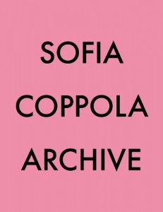 Couverture du livre Archive, Sofia Coppola par Sofia Coppola