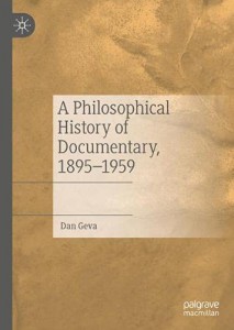 Couverture du livre A Philosophical History of Documentary par Dan Geva