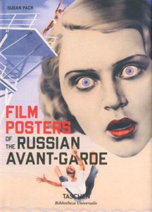Couverture du livre Les Affiches de cinéma de l'avant-garde russe par Susan Pack