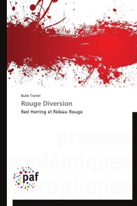 Couverture du livre Rouge diversion par Bulle Tronel