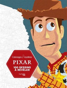 Couverture du livre Pixar, 100 dessins à révéler par Jérémy Mariez