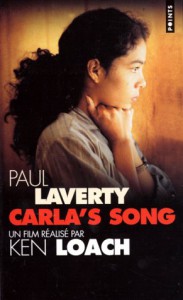 Couverture du livre Carla's song par Paul Laverty