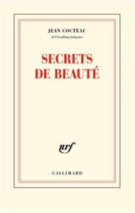 Couverture du livre Secrets de beauté par Jean Cocteau