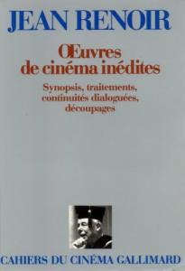 Couverture du livre Oeuvres de cinéma inédites par Jean Renoir