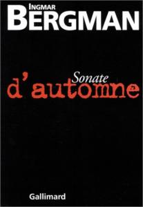 Couverture du livre Sonate d'automne par Ingmar Bergman