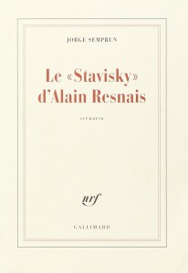 Couverture du livre Le Stavisky d'Alain Resnais par Jorge Semprun