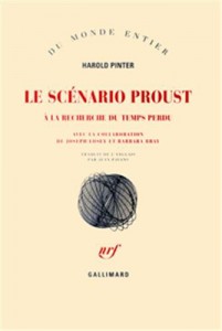 Couverture du livre Le Scénario Proust par Harold Pinter, Joseph Losey et Barbara Bray