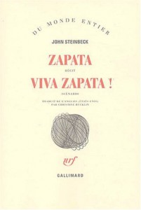 Couverture du livre Zapata / Viva Zapata! par John Steinbeck