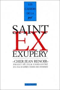 Couverture du livre Cher Jean Renoir par Antoine de Saint-Exupéry