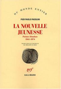 Couverture du livre La Nouvelle jeunesse par Pier Paolo Pasolini