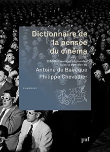 Couverture du livre Dictionnaire de la pensée du cinéma par Collectif dir. Antoine de Baecque et Philippe Chevallier