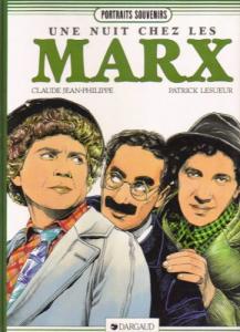 Couverture du livre Une nuit chez les Marx par Claude-Jean Philippe et Patrick Lesueur