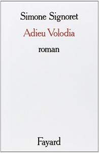 Couverture du livre Adieu Volodia par Simone Signoret