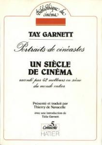 Couverture du livre Portraits de cinéastes par Tay Garnett