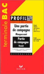 Couverture du livre Une partie de campagne par Collectif dir. Claude Gauteur, Annie Mottet et Claude Murcia