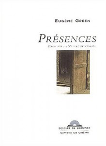 Couverture du livre Présences par Eugène Green