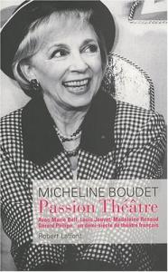 Couverture du livre Passion Théâtre par Micheline Boudet