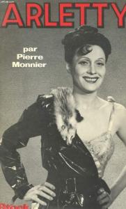 Couverture du livre Arletty par Pierre Monnier
