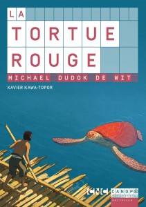 Couverture du livre La Tortue rouge de Michael Dudok de Wit par Xavier Kawa-Topor
