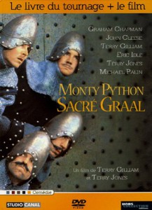 Couverture du livre Monty Python Sacré Graal par Marc Lemonier