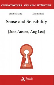 Couverture du livre Sense and sensibility par Christophe Gelly et Anne Rouhette