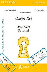 Couverture du livre Oedipe Roi, Sophocle et Pasolini par Anne Duchadeuil, Hélène Nodale et Olivier Maillart
