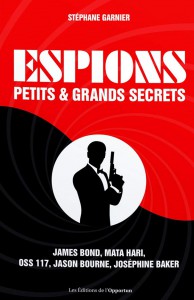 Couverture du livre Espions par Stephane Garnier