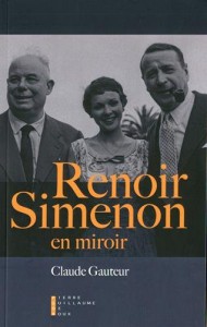 Couverture du livre Renoir-Simenon en miroir par Claude Gauteur