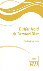 Couverture du livre Buffet froid de Bertrand Blier par Marie-Anne Lieb