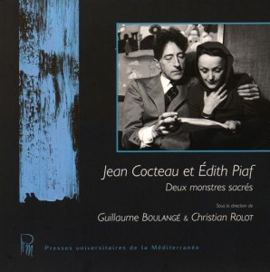 Couverture du livre Jean Cocteau et Edith Piaf par Collectif dir. Guillaume Boulangé et Christian Rolot