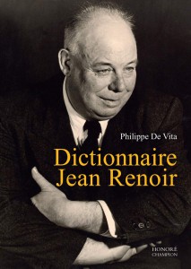 Couverture du livre Dictionnaire Jean Renoir par Philippe de Vita