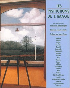 Couverture du livre Les Institutions de l'image par Collectif